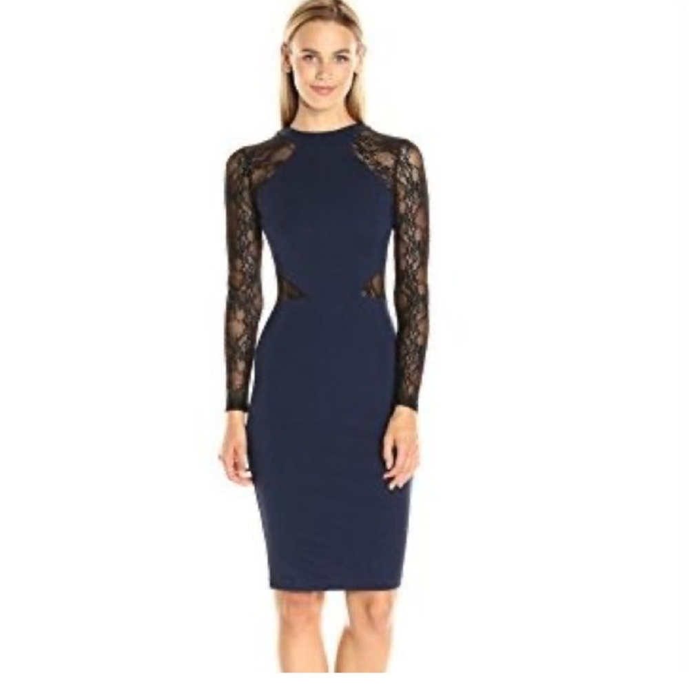 NWT French Connection Lace Bodycon Dress 6